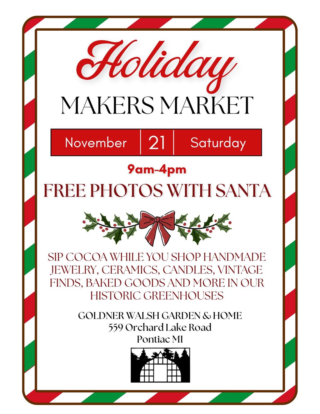 Holiday Makers Market flyer